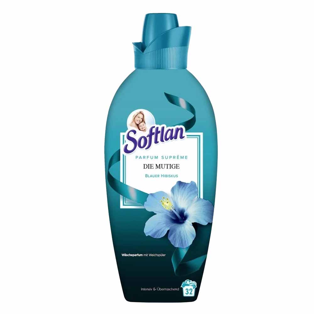 Ополаскиватель Softlan Blauer Hibiscus rinse aid 800ml 8718951296121